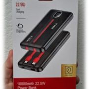 Power Bank 10.000 MAH V-MEN carga rápida